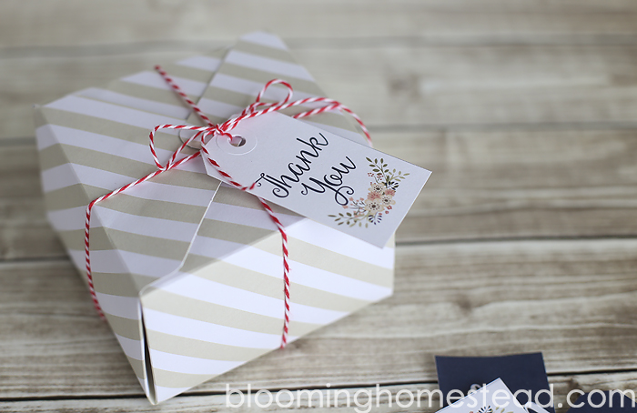 Thank You Gift Tags - Blooming Homestead