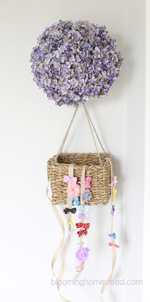 How to Make a Hair Bow Holder with Accessory Hooks - Life With