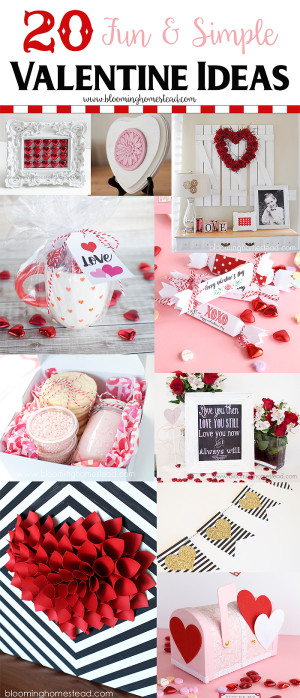 Valentine's Day Mailbox + 20 more Valentine Day Projects - Blooming ...