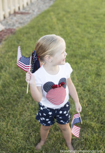 DIY Disney inspired Patriotic shirt